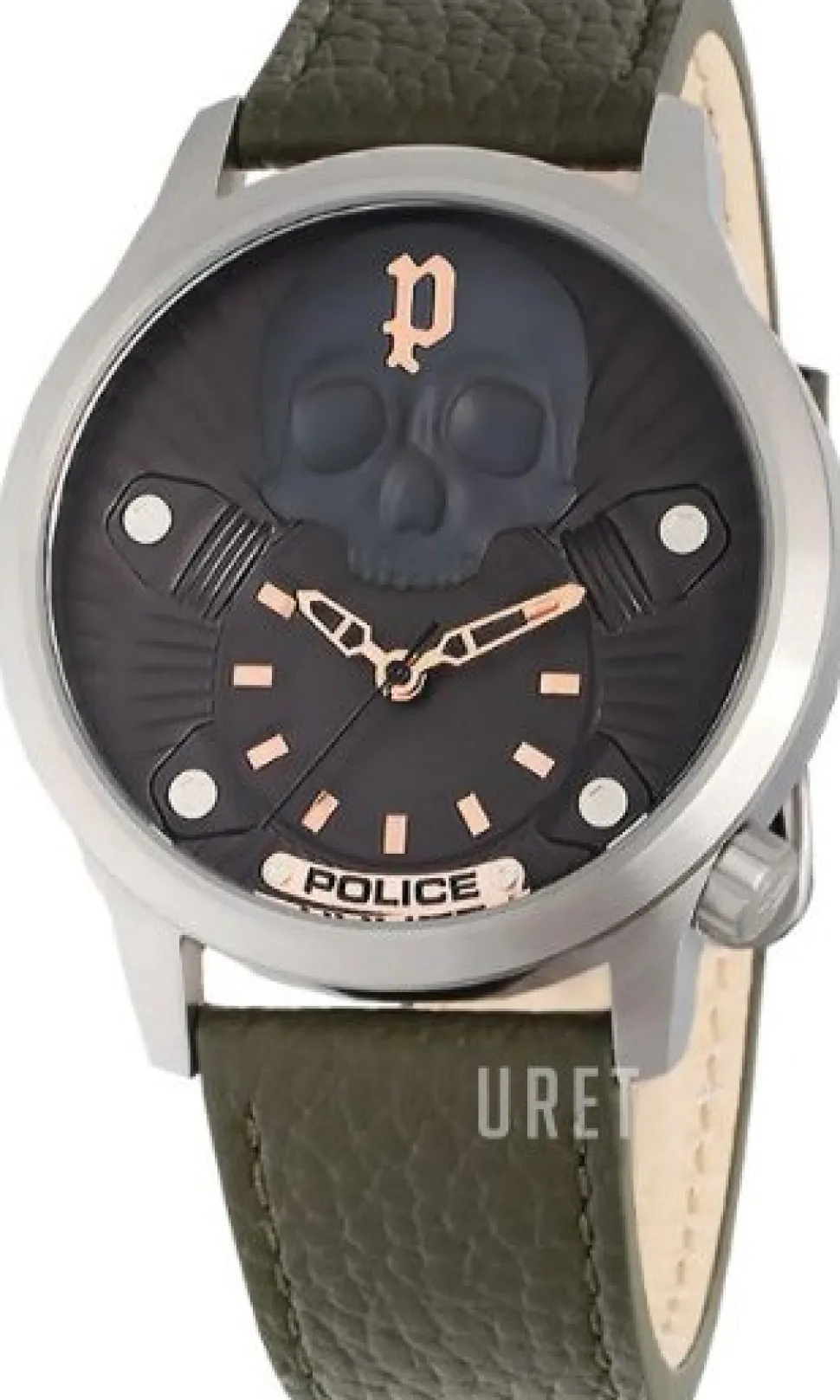 Jet Grå/Läder Ø44 mm