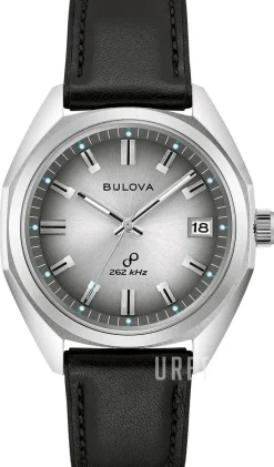 Jet Star Silverfärgad/Läder Ø40 mm