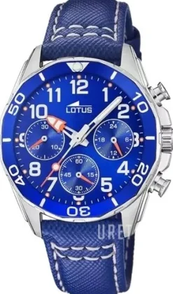 Junior Blå/Läder Ø36 mm