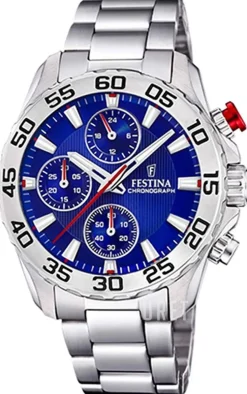 Junior Blå/Stål Ø36 mm