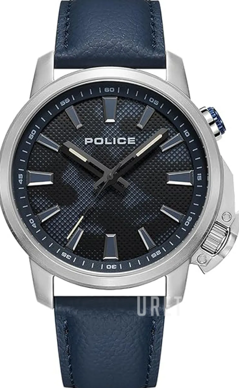 Kavalan Blå/Läder Ø44 mm