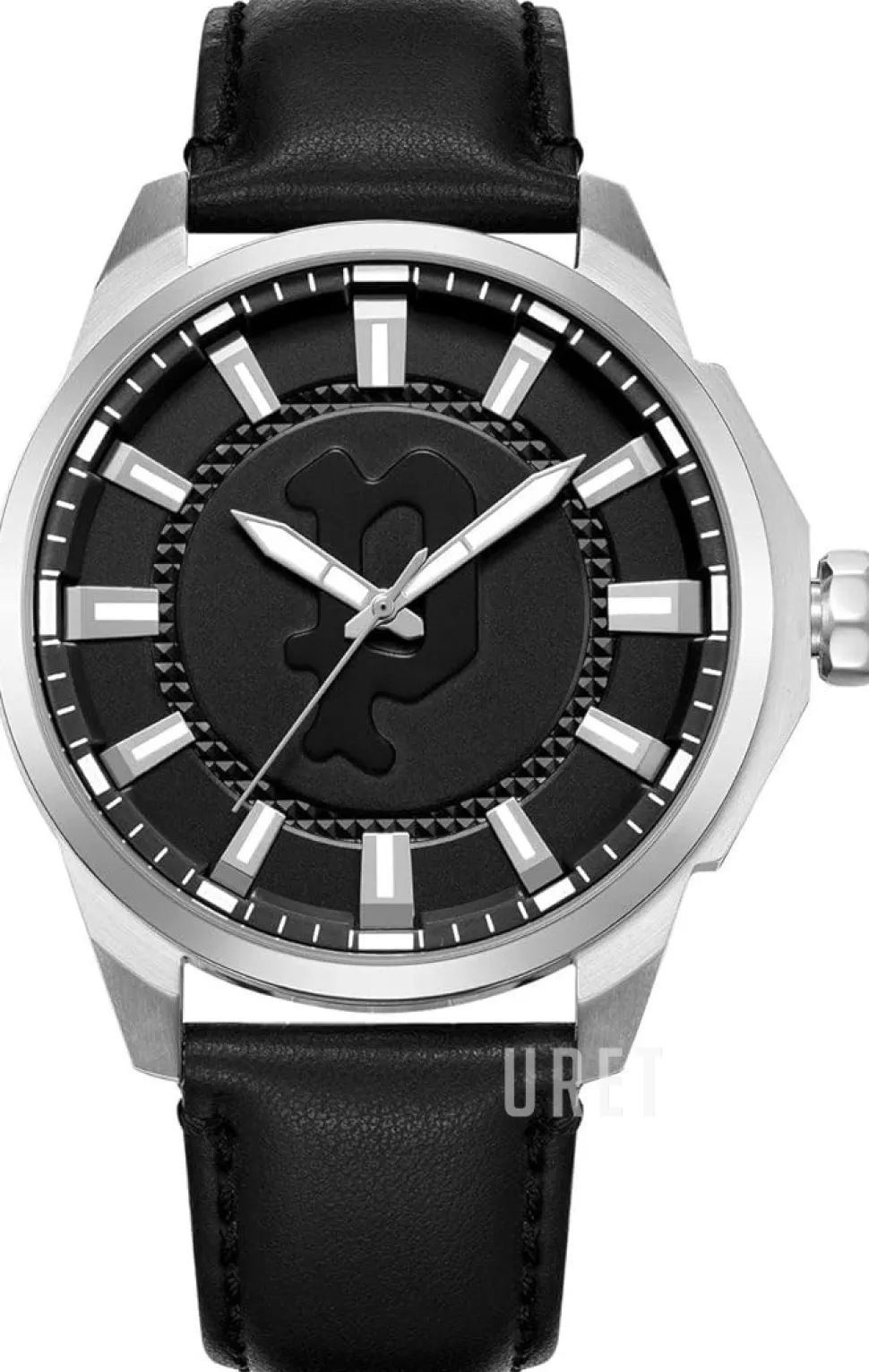 Kavalan Svart/Läder Ø44 mm