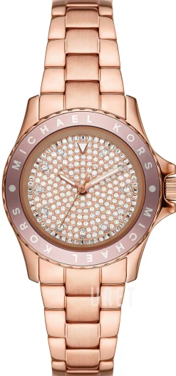 Kenly Roséguldstonad/Roséguldstonat stål Ø33 mm