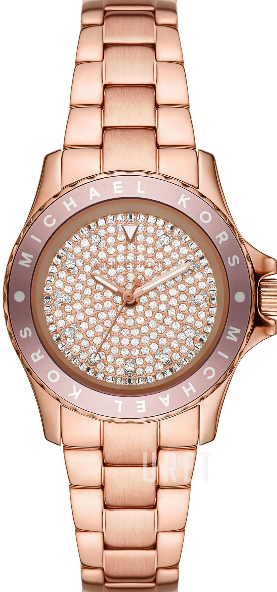 Kenly Roséguldstonad/Roséguldstonat stål Ø33 mm