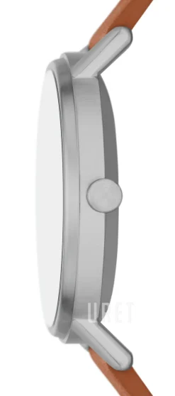 Kuppel Blå/Läder Ø44 mm