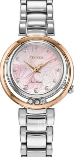 L Rosa/Stål Ø29.8 mm