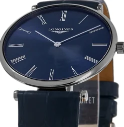 La Grande Classique De Blå/Läder Ø38 mm