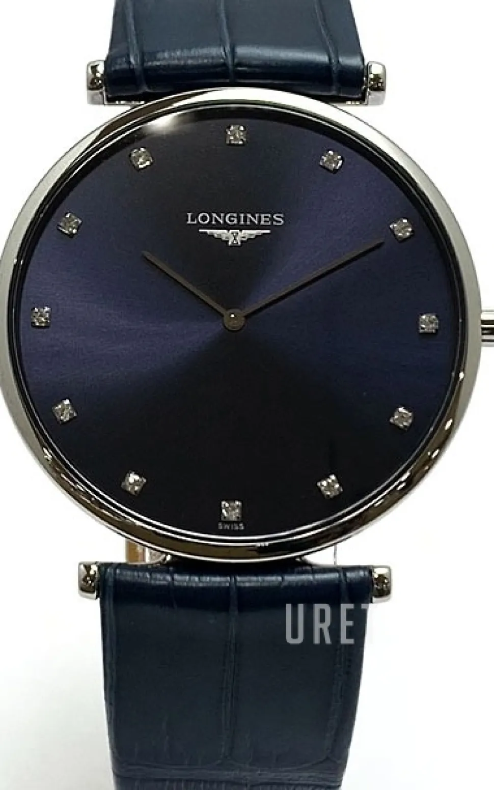 La Grande Classique De Blå/Läder Ø37 mm