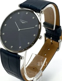 La Grande Classique De Blå/Läder Ø37 mm