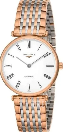 La Grande Classique De Vit/Roséguldstonat stål Ø37 mm