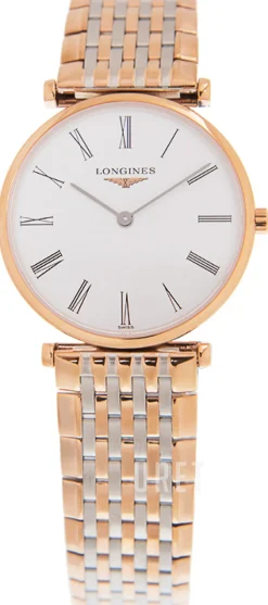 La Grande Classique De Vit/Roséguldstonat stål Ø29 mm
