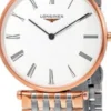 La Grande Classique De Vit/Roséguldstonat stål Ø36 mm