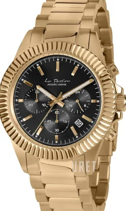 La Passion Svart/Gulguldtonat stål Ø42 mm