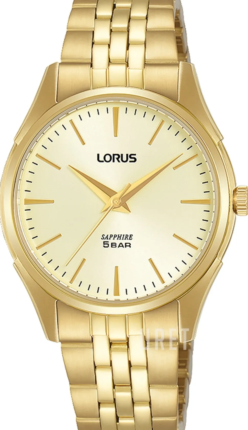 Ladies Guldtonad/Gulguldtonat stål Ø32 mm