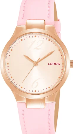 Lady Roséguldstonad/Läder Ø30 mm