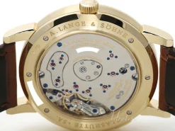 Lange 1 Champagnefärgad/Läder Ø42 mm