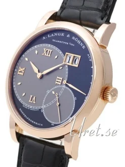 Lange 1 Svart/Läder Ø42 mm