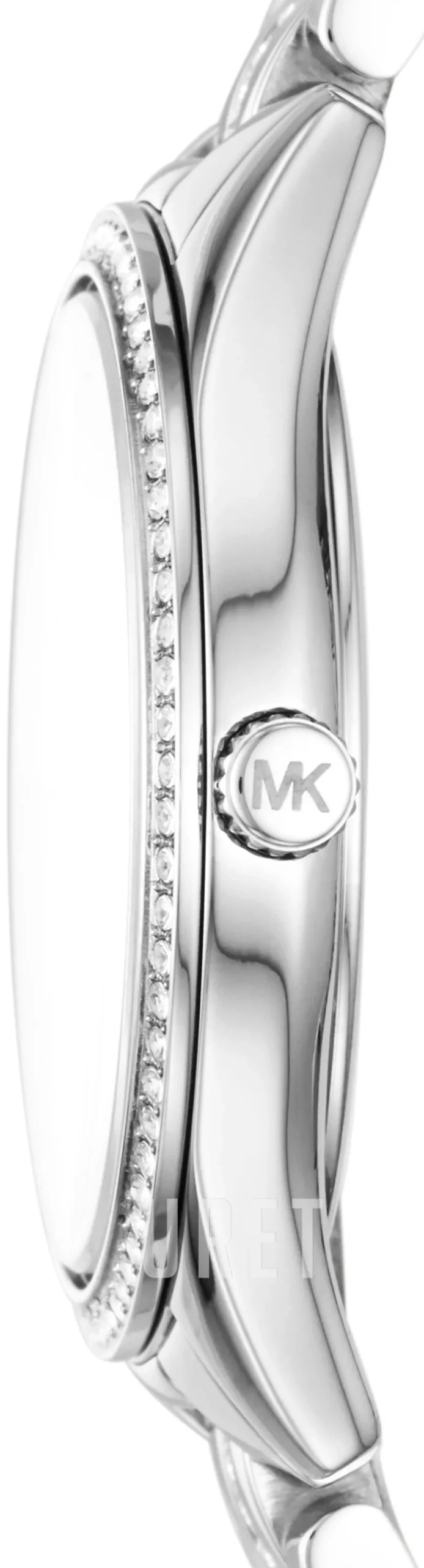 Lauryn Vit/Stål Ø33 mm