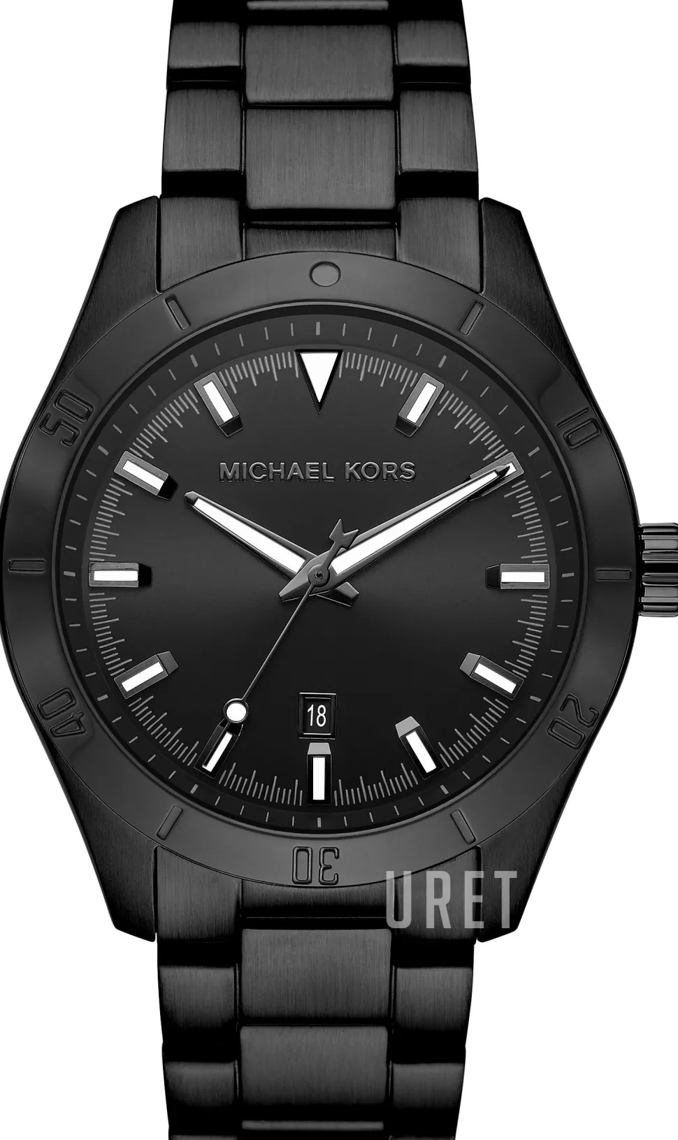 Layton Svart/Stål Ø44 mm