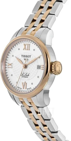 Le Locle Silverfärgad/Roséguldstonat stål Ø25.3 mm