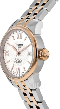 Le Locle Silverfärgad/Roséguldstonat stål Ø25.3 mm