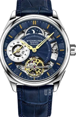 Legacy Blå/Läder Ø42 mm