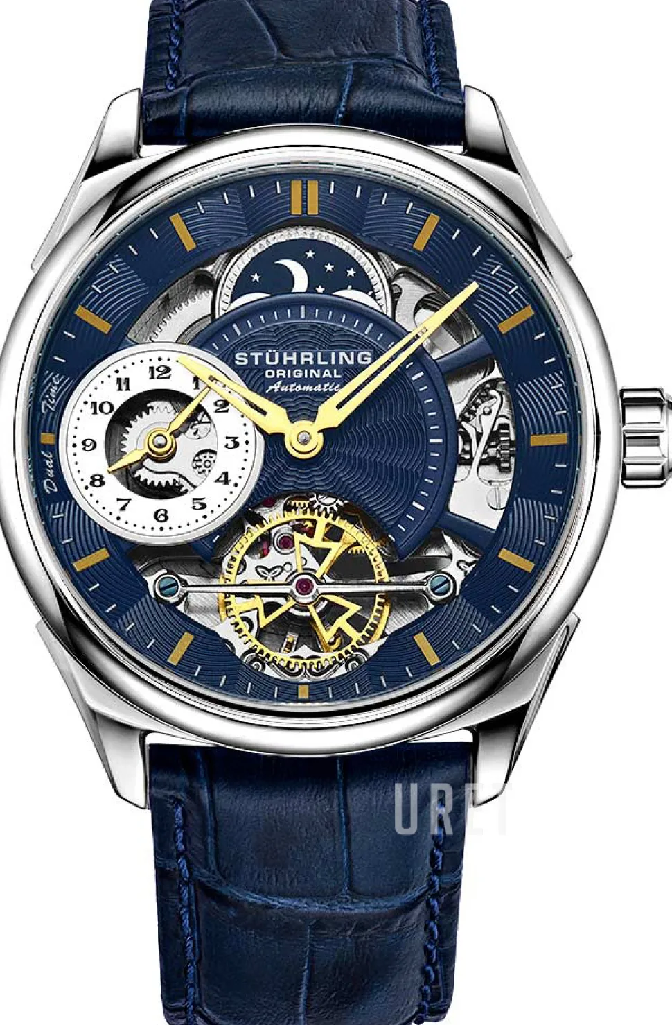 Legacy Blå/Läder Ø42 mm