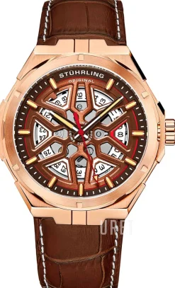 Legacy Brun/Läder Ø44 mm