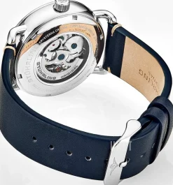 Legacy Mantra Blå/Läder Ø42 mm