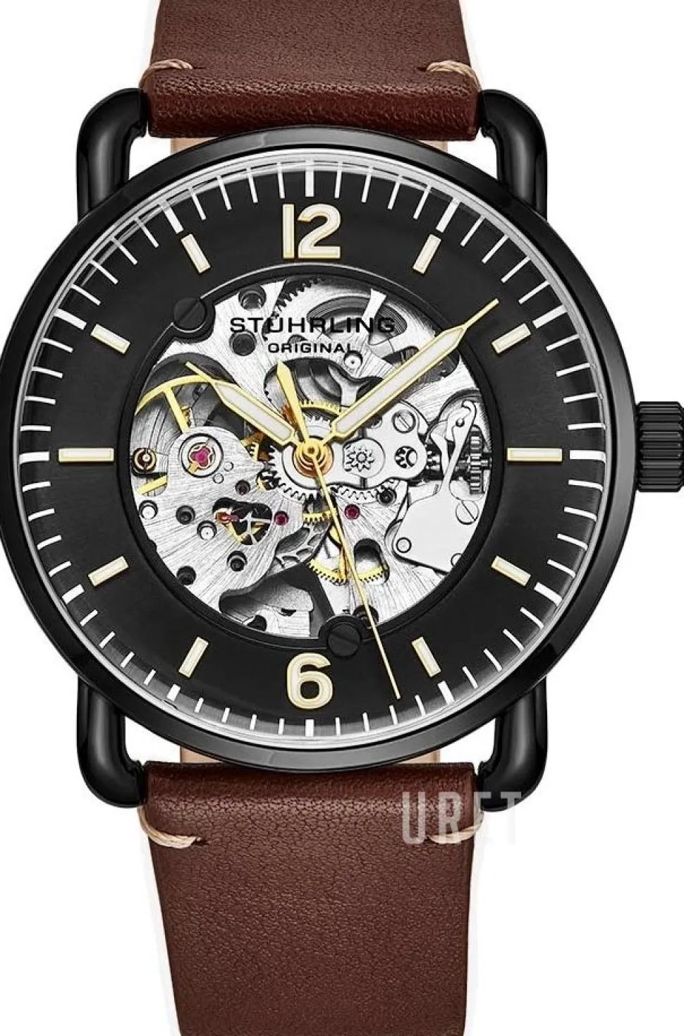 Legacy Mantra Svart/Läder Ø42 mm