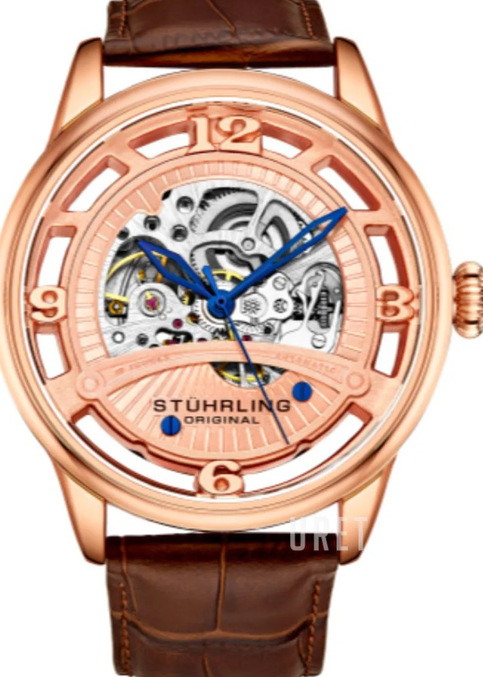 Legacy Roséguldstonad/Läder Ø48 mm