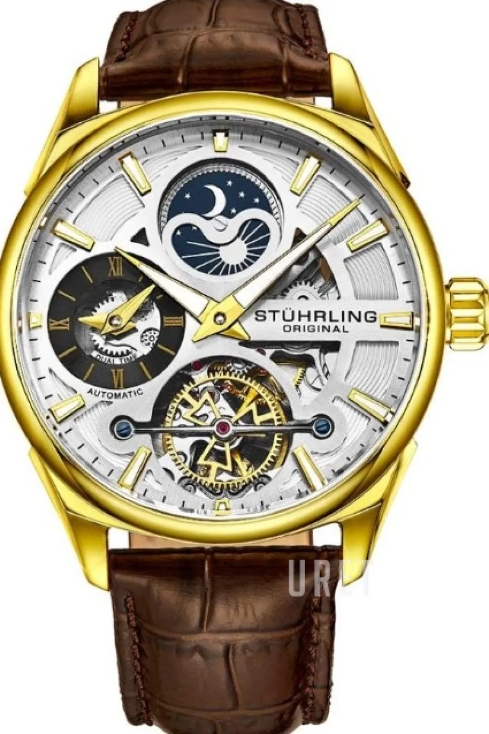 Legacy Silverfärgad/Läder Ø42.5 mm