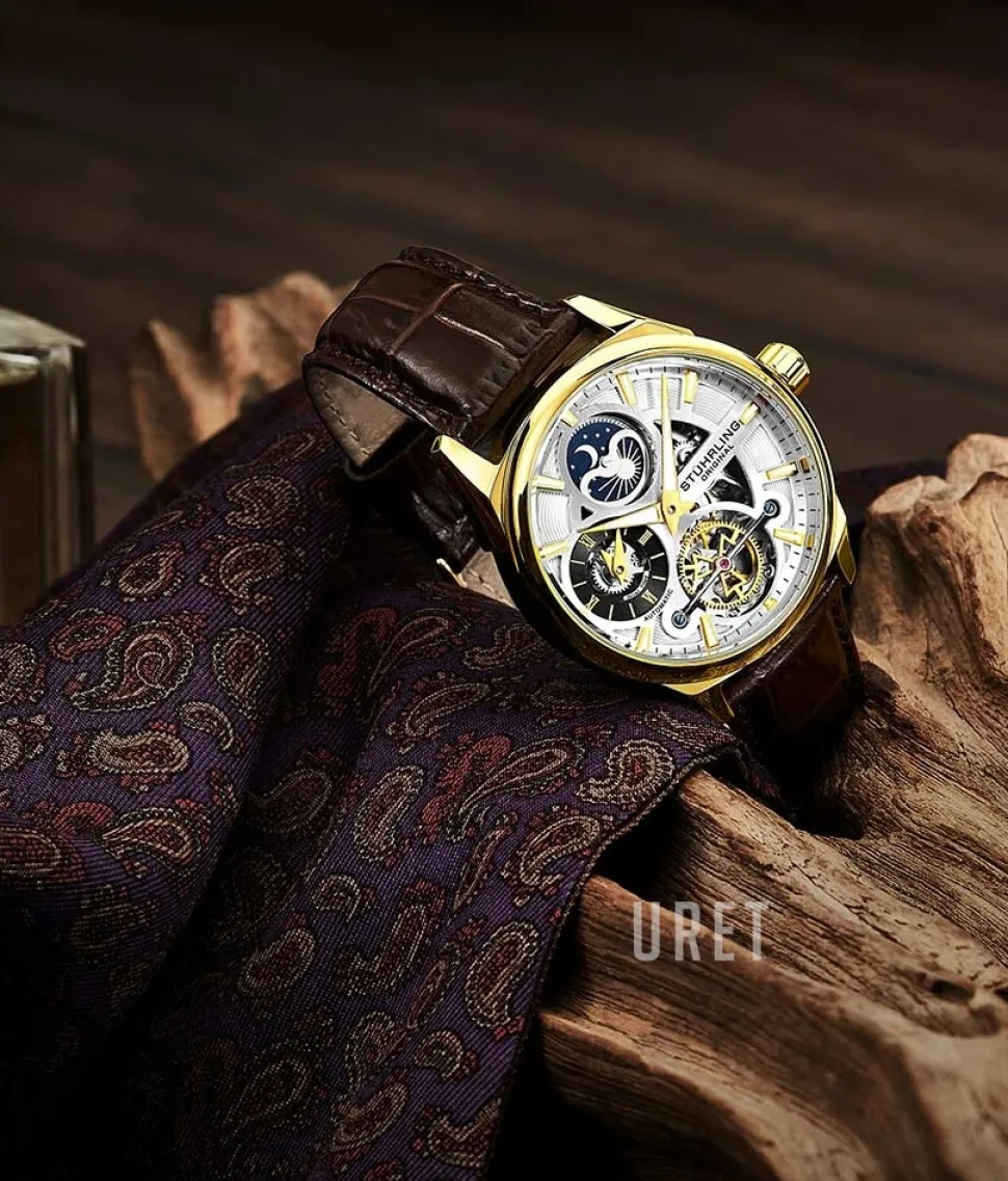 Legacy Silverfärgad/Läder Ø42.5 mm