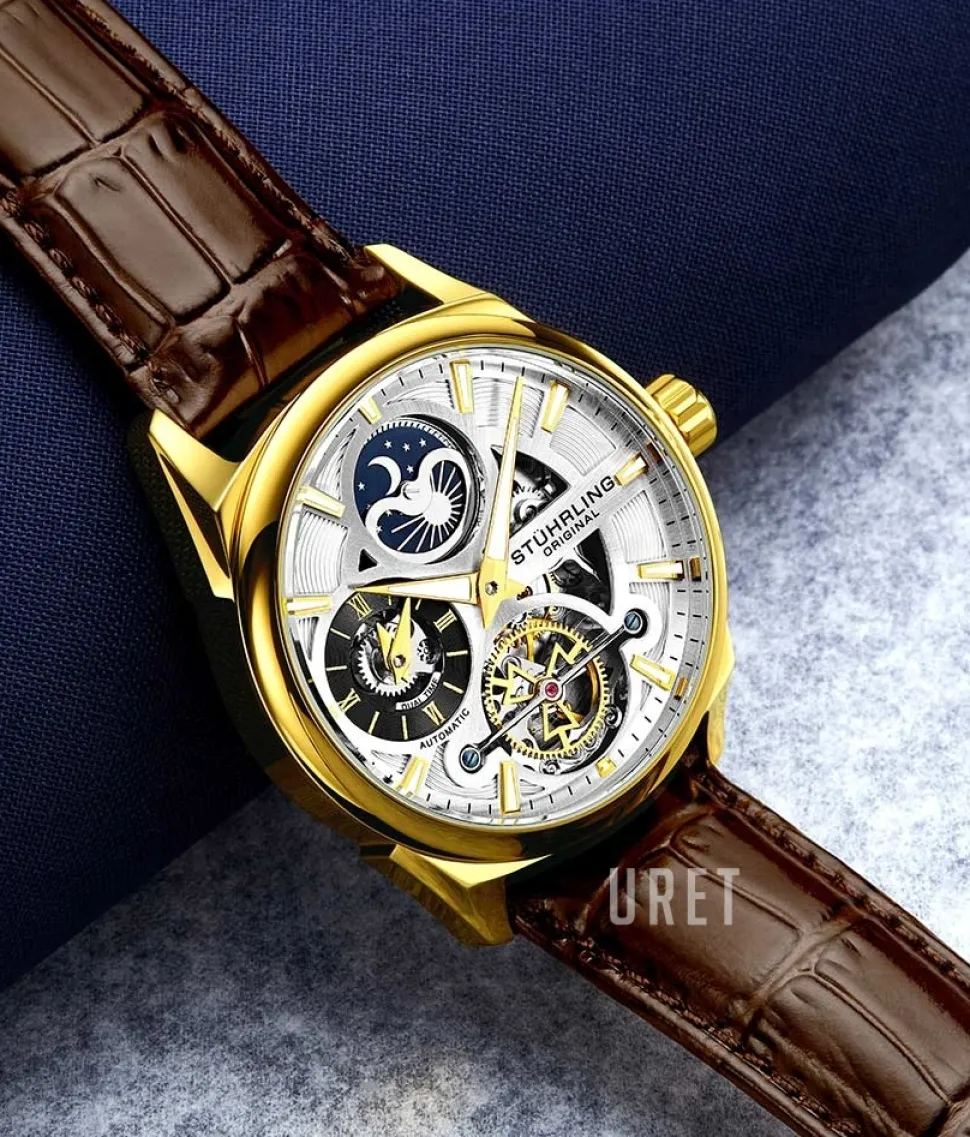 Legacy Silverfärgad/Läder Ø42.5 mm