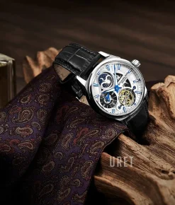 Legacy Silverfärgad/Läder Ø42.5 mm