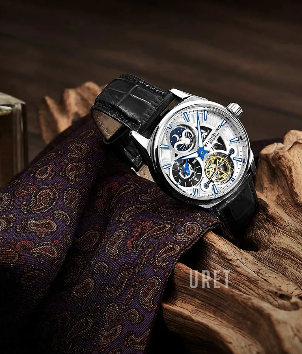 Legacy Silverfärgad/Läder Ø42.5 mm