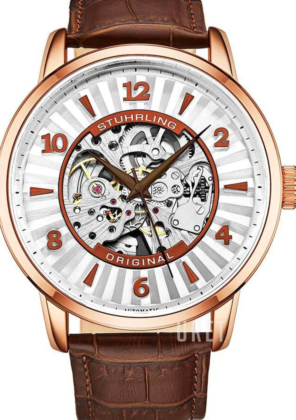 Legacy Silverfärgad/Läder Ø48 mm