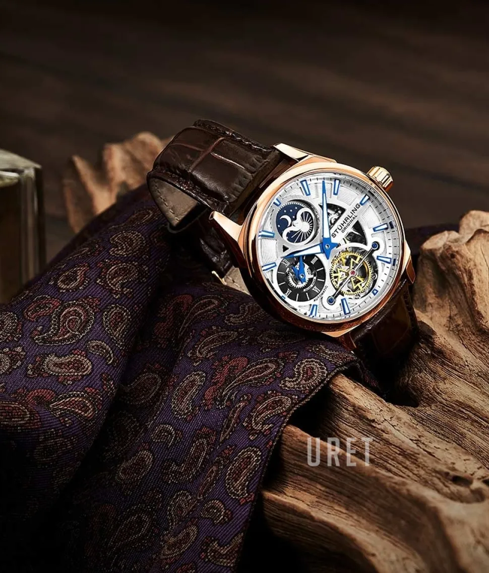 Legacy Silverfärgad/Läder Ø42.5 mm