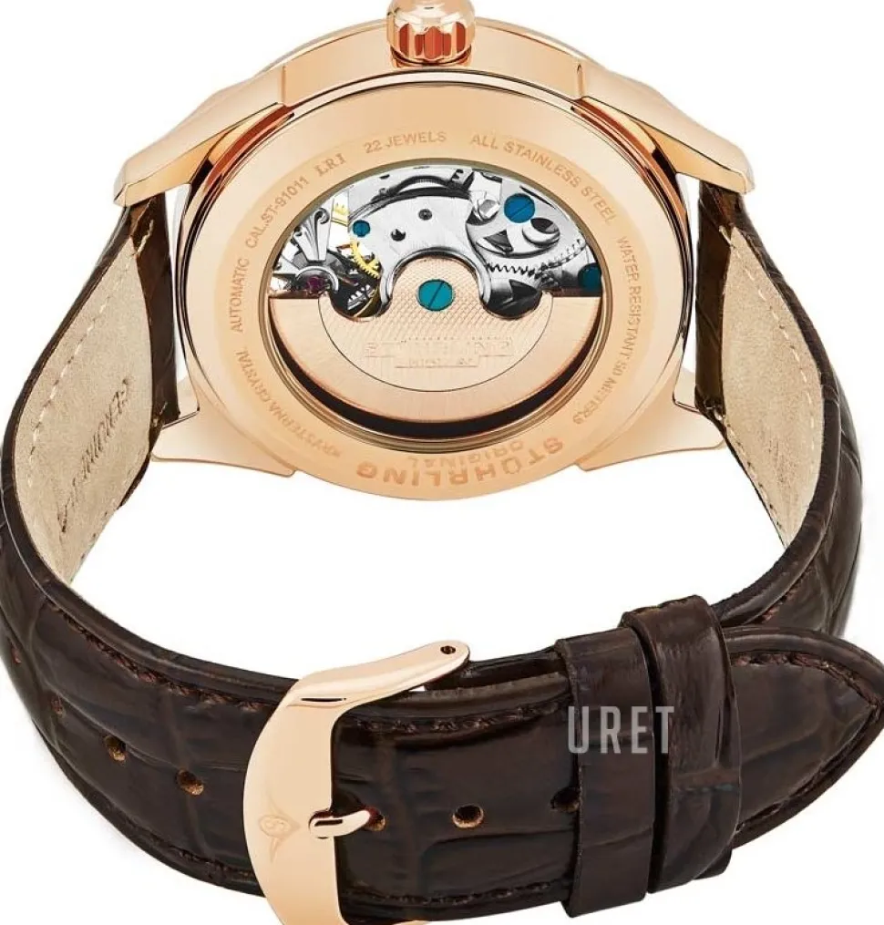 Legacy Silverfärgad/Läder Ø42.5 mm