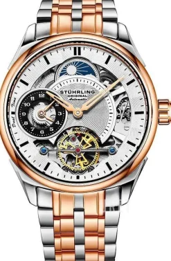 Legacy Silverfärgad/Roséguldstonat stål Ø42 mm