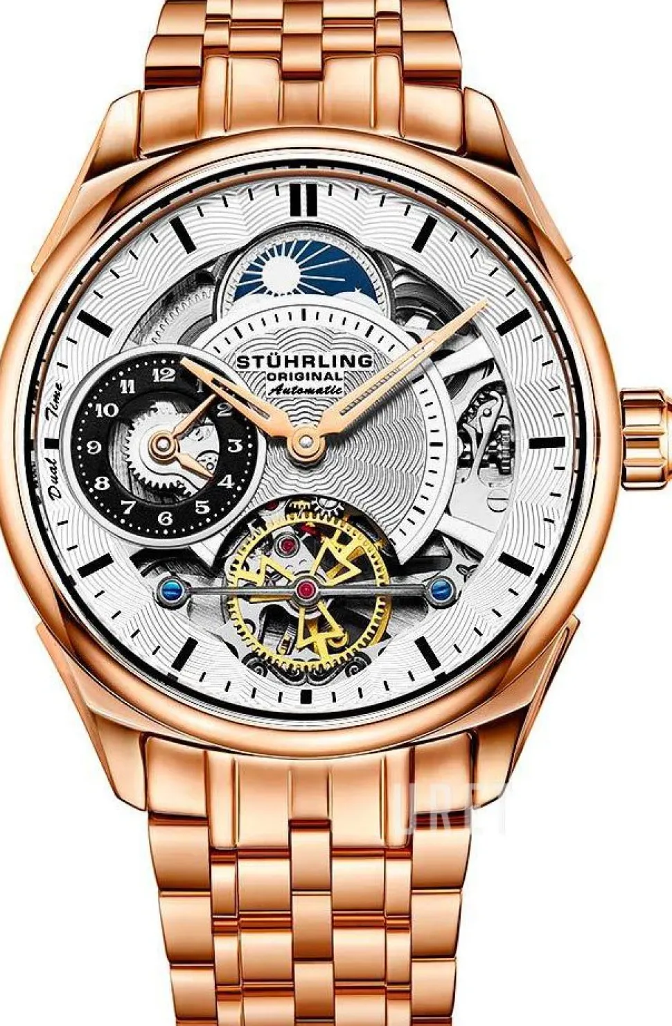 Legacy Silverfärgad/Roséguldstonat stål Ø42 mm