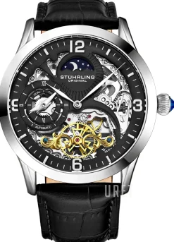 Legacy Svart/Läder Ø44 mm