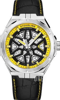 Legacy Svart/Läder Ø44 mm