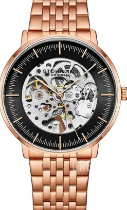 Legacy Svart/Roséguldstonat stål Ø42 mm