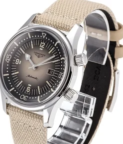 Legend Diver Beige/Läder Ø36 mm