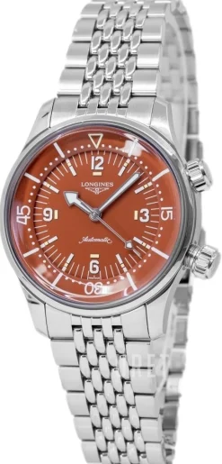 Legend Diver Brun/Stål Ø39 mm