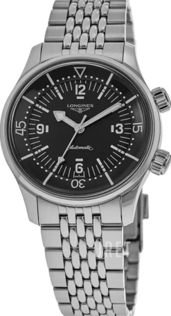 Legend Diver Röd/Stål Ø39 mm