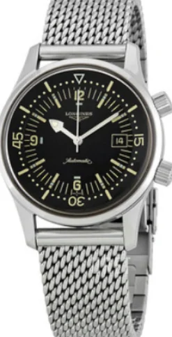 Legend Diver Svart/Stål Ø42 mm