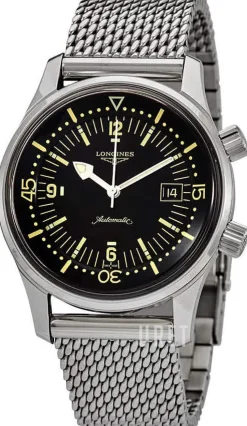 Legend Diver Svart/Stål Ø42 mm