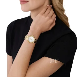 Lennox Silverfärgad/Guldtonat stål Ø33 mm